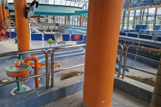Reason for closing leisure pool 'until further notice'