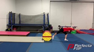 Drill Of The Week: Front Tuck Step-Out Progression Purpose: To help introduce athletes to the Front Tuck Step-Out skill. Pre-Requirements: Front Tuck Please Note: These are just a few of many numerous drills that can be used when teaching athletes to step-out from a front tuck. There are many different methods and drills. Many different setups can be used for these drills. The drill and setup should vary according to the ability of the athlete. Any drill/skill should be learned and performed whi