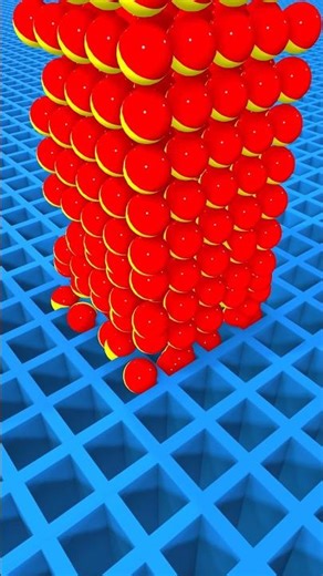 New Zoom Color Falling 16 #satisfying #zoom