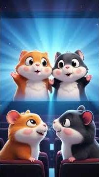 They went to the cinema… but saw THEMSELVES 🐹💛✨ | A touching story about friendship