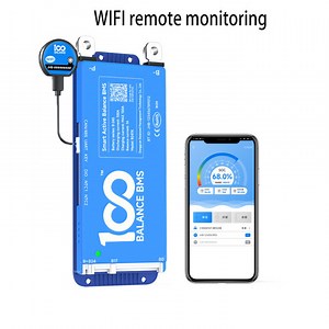 BMS Smart 100BALANC Bluetooth wifi 4s 8s 17s 20s 24s / 60A 80A 100A 150A Balanced current 1A Real time monitoring for comprehensive balance for Lifepo4 NMC battery | Lazada.co.th
