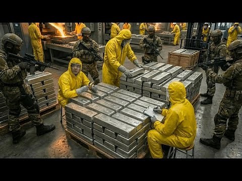 Inside the Silver Refinery: How Raw Ore Becomes Pure Investment-Grade Silver (Full Process)