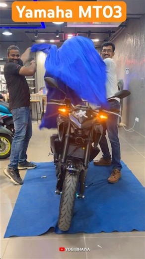 2025 Yamaha MT 03 Delivery | Yamaha MT #shorts #automobile #motorcycle #newbike #mt03 #mt15 #yamaha