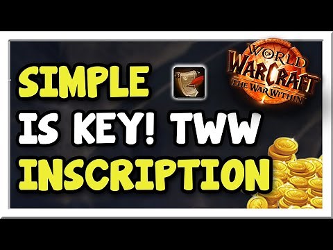Simple and Reliable! The War Within Inscription Full Guide | WoW Gold Making Guide