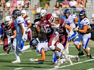 Sadik Sadik is a one-of-a-kind running back with the Regina Thunder