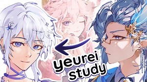 How To Draw Like Yeurei – Genshin Impact Fan Artist – Art Style Study