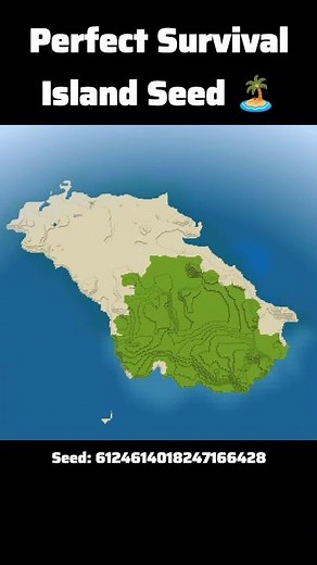 Minecraft Island Seed That Hurts 😅