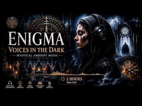 Enigma Voices in the Dark 🌑 2 Hours Non-Stop Mystical Ambient Music