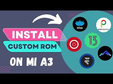 How To Install Any Custom Rom On Mi A3 || Step By Step Guide
