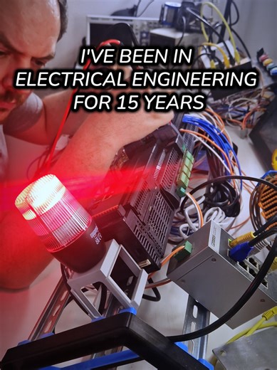 15 years deep in electrical engineering, still learning everyday. #electricalengineering #engineering #engineer #automation #plc