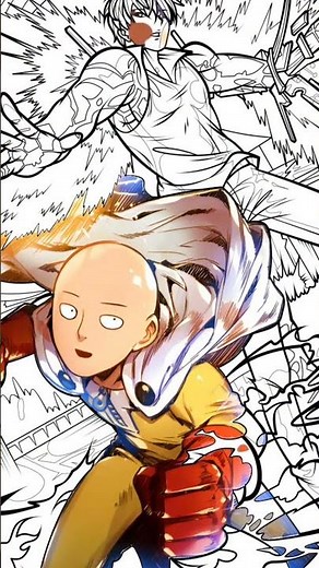 Saitama & Genos Wallpaper 👊⚡ | One Punch Man 4K Wallpaper