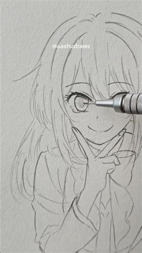 drawing Ruby Hoshino #rubyhoshino #howtodraw #shorts