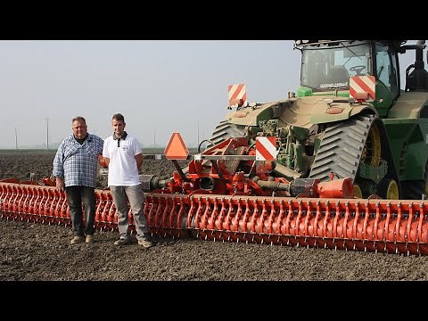 Testimonial : The largest foldable power harrows | HR 8040 R | KUHN