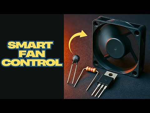 How to Control Fan Speed with Just 3 Components!