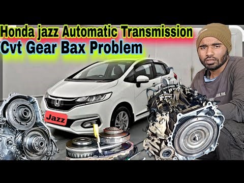 Honda Jazz automatic CVT transmission problem ! Honda jazz CVT transmission full overhaul #HondaJazz