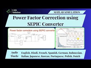 MATLAB Simulation of Power Factor Correction using SEPIC Converter | Power Factor Correction | SEPIC