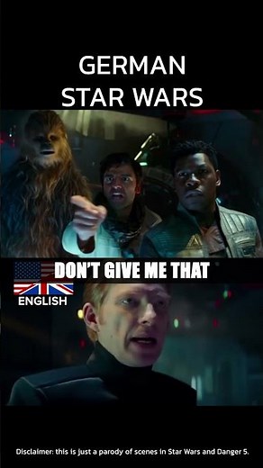 General Hux I'm the spy in German and English