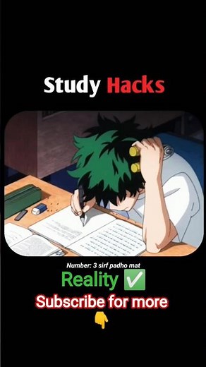 Study Hacks ll Reality ✅. #shortsfeed #studymotivation #reality #browse