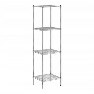 Regency 21" x 24" x 86" NSF Chrome Wire 4-Shelf Kit