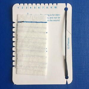 [Hot Item] Codman Radiopaque Sterile Surgical Cotton Patties Brain Pad