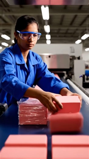 The Science of Erasers: How Erasers are Made in Factories! #scienceexplained #sciencefacts