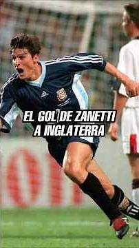 The LAST GOAL by Argentina against England in a World Cup #france98