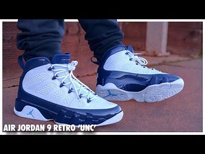 Air Jordan 9 Retro 'UNC’ / ‘Midnight Navy’