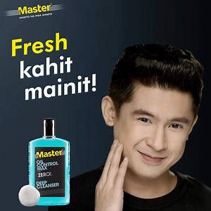 34K views · 365 reactions | Nagiging oily na ba dahil sa init ng summer? Baka kulang lang sa linis yan, bro! Use Master Oil Control Max everyday — it cleans deep, removes excess oil, and fights pimples para #MasFreshMasGwapo!  | Master Philippines | Facebook