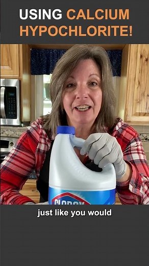 Emergency Water Disinfection Using Pool Shock aka Calcium Hypochlorite