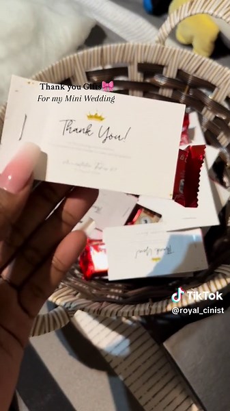 Mini Wedding Thank You Gift Ideas