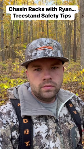Treestand safety tips with Ryan… #sunfishvalleywhitetails #sunfishvalleyconsulting #huntohio #whitetaildeer #whitetaildeerhunting #whitetailoutfitter #guide #guidefitter #guidelife #huntingtips #treestand #treestandsafety #muddy #sitkagear #deer #hunt | Sunfish Valley Whitetails