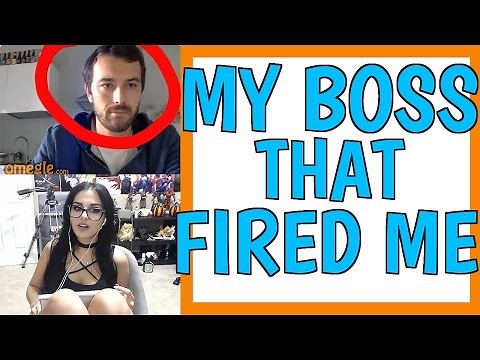 CAUGHT MY BOSS ON OMEGLE