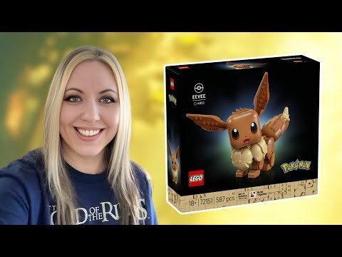 LEGO Eevee Build! Adorable Pokémon Eevee Comes to Life! 72151