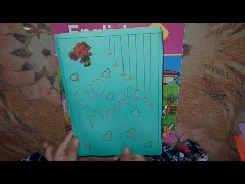 Easy Beautiful Eid Card Making 🌙 | DIY Eid Card at Home | Kids Eid Craft | Eid Card Banane ka tarika