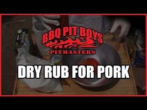 How to make Dry Rub Mix for BBQ Pork | Recipe Seasoning