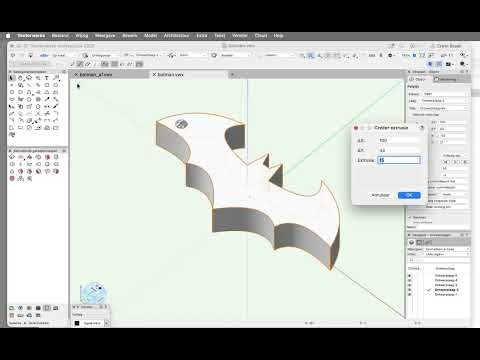 Vectorworks Batman 3d