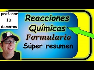 Formulas CHEMICAL REACTIONS Super Summary with KEYS and TRICKS