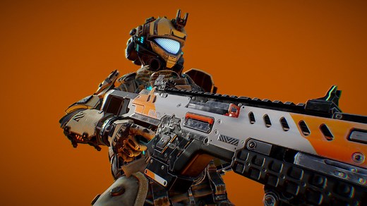 Pulse Blade Pilot (Titanfall 2 Fanart) - Download Free 3D model by AX-7YK