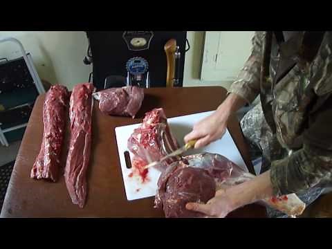How To Butcher A Deer At Home - Breaking Down Hind Quarters
