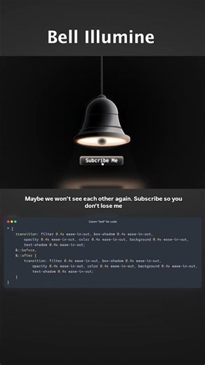 Bell Animation using html and css 🔥 #codealign #webdevelopment #coding #webdesign #htmlcss #shorts