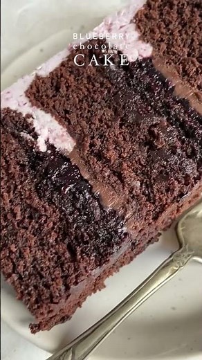 Blueberry Chocolate Cake