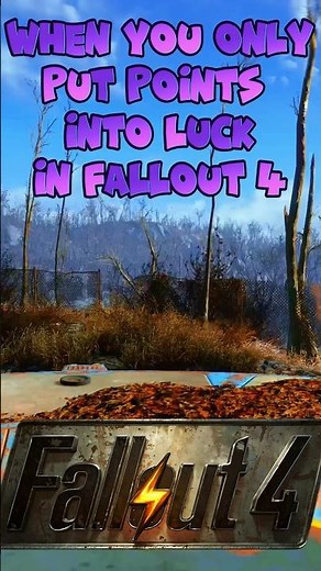 EPIC LUCK BUILD in FALLOUT 4! 2024