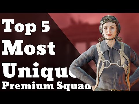Top 5 Most Unique Premium Squads in Enlisted
