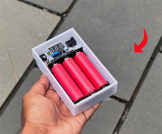 Build a Compact WiFi UPS at Easy