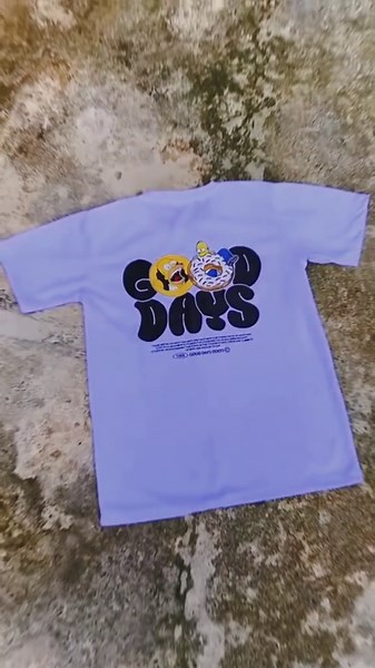 Oversized Graphic T-Shirts Featuring The Simpsons