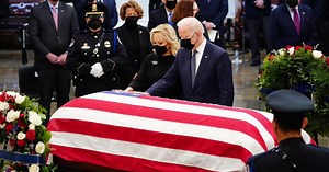 Bob Dole celebrated by Biden and national leaders at Washington funeral