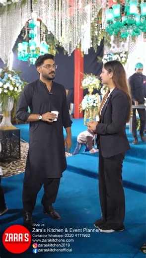 Hamdard HR Hafiz Zia Review! We are honored to receive wonderful feedback from Hamdard HR Hafiz Zia during his visit to Zara’s Kitchen. Your appreciation motivates us to serve even better every day! Thank you for trusting Zara’s Kitchen for quality, taste, and a warm dining experience. 🌐 Website: www.zarakitchens.com 📱 WhatsApp Chat: wa.me/923204111982 📸 Instagram: www.instagram.com/zaraskitchen2019 📍 Location: https://goo.gl/maps/uFh8J5ucrU5JQhck8 #ZaraKitchen #EventPlanner #ZaraManagement 