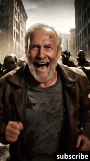 Grandpa Running From Zombies… But He’s Smiling 😭