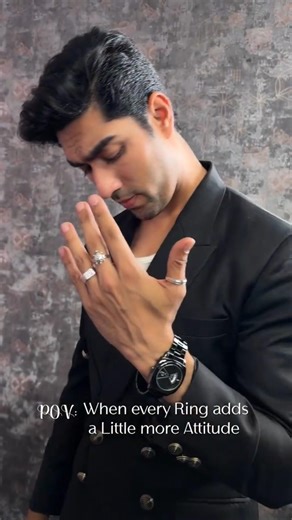 Stack it. Own it. #clara #menrings #clarasilver #giftforhim #jewelry #mensfashion #men #silver