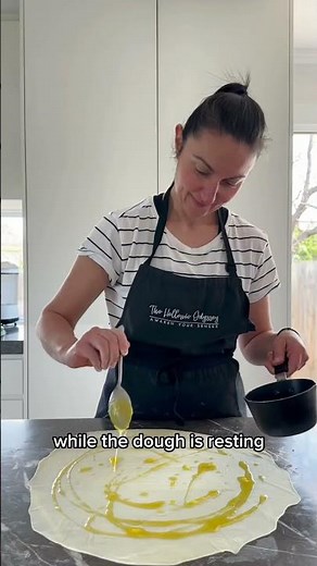 How to make filo pastry from scratch - easy spanakopita recipe